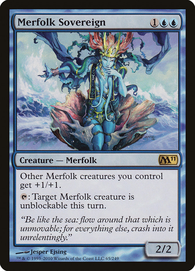 Merfolk Sovereign [Magic 2011] | Game Haven TX