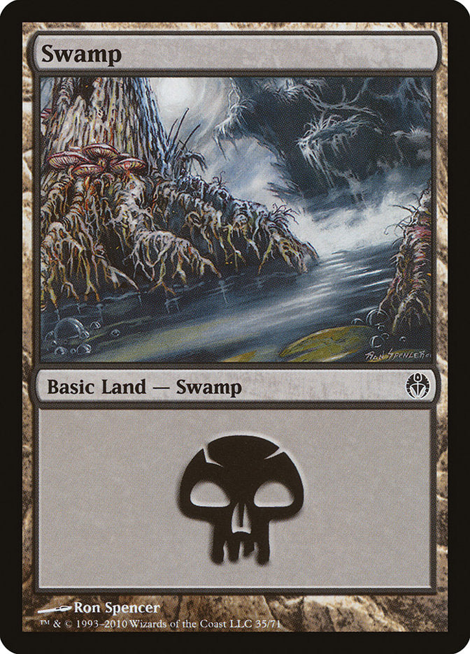Swamp [Duel Decks: Phyrexia vs. the Coalition] | Game Haven TX