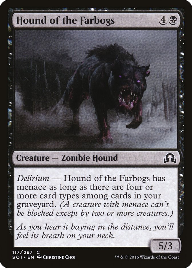 Hound of the Farbogs [Shadows over Innistrad] | Game Haven TX