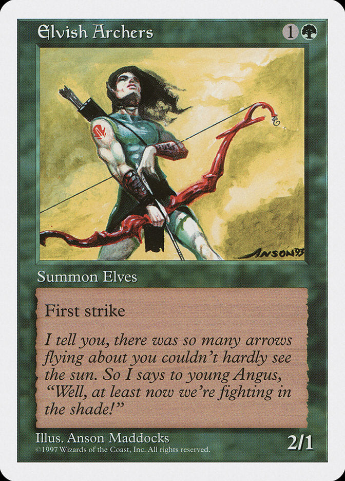 Elvish Archers [Fifth Edition] | Game Haven TX