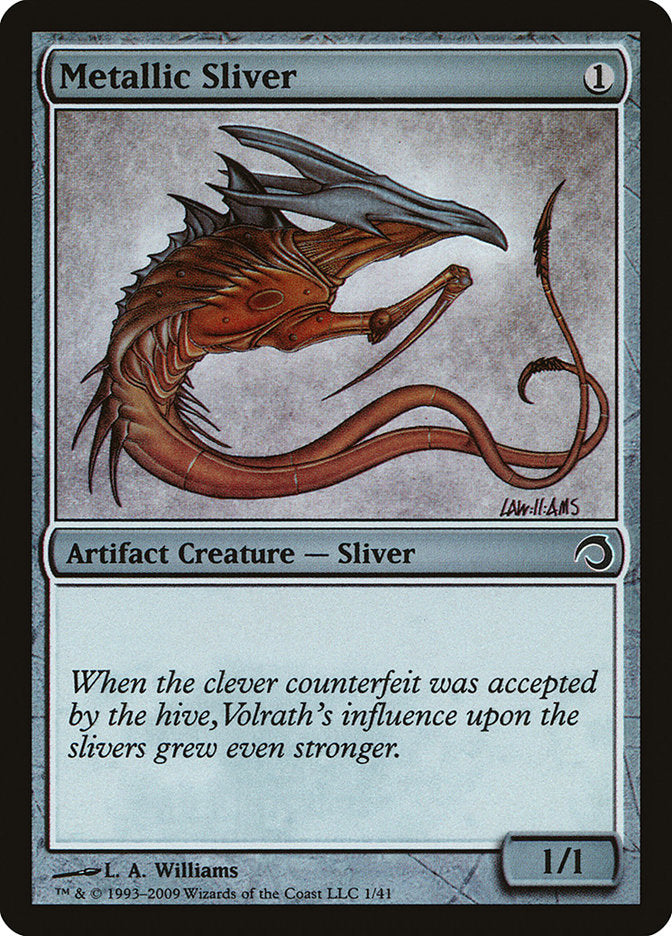 Metallic Sliver [Premium Deck Series: Slivers] | Game Haven TX