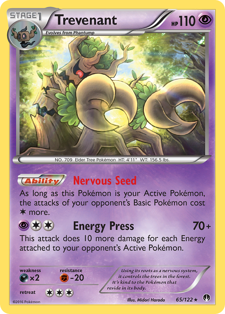 Trevenant (65/122) [XY: BREAKpoint] | Game Haven TX