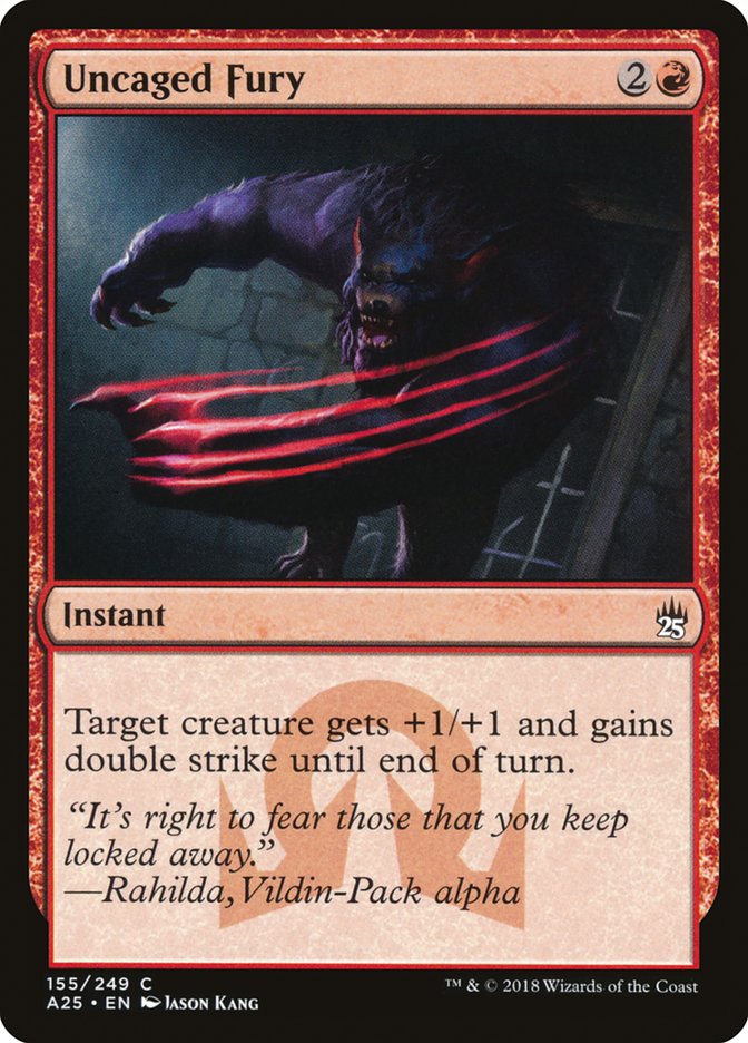 Uncaged Fury [Masters 25] | Game Haven TX