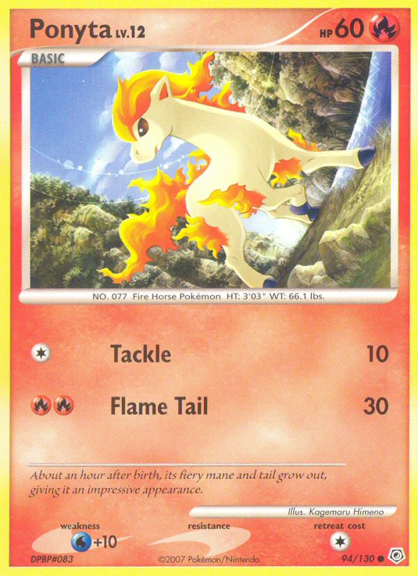 Ponyta (94/130) [Diamond & Pearl: Base Set] | Game Haven TX