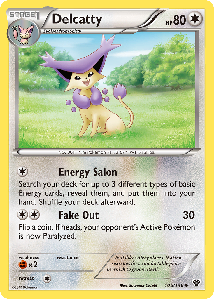 Delcatty (105/146) [XY: Base Set] | Game Haven TX