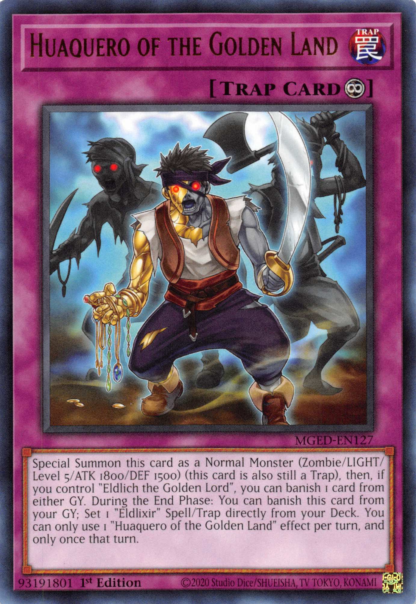 Huaquero of the Golden Land [MGED-EN127] Rare | Game Haven TX