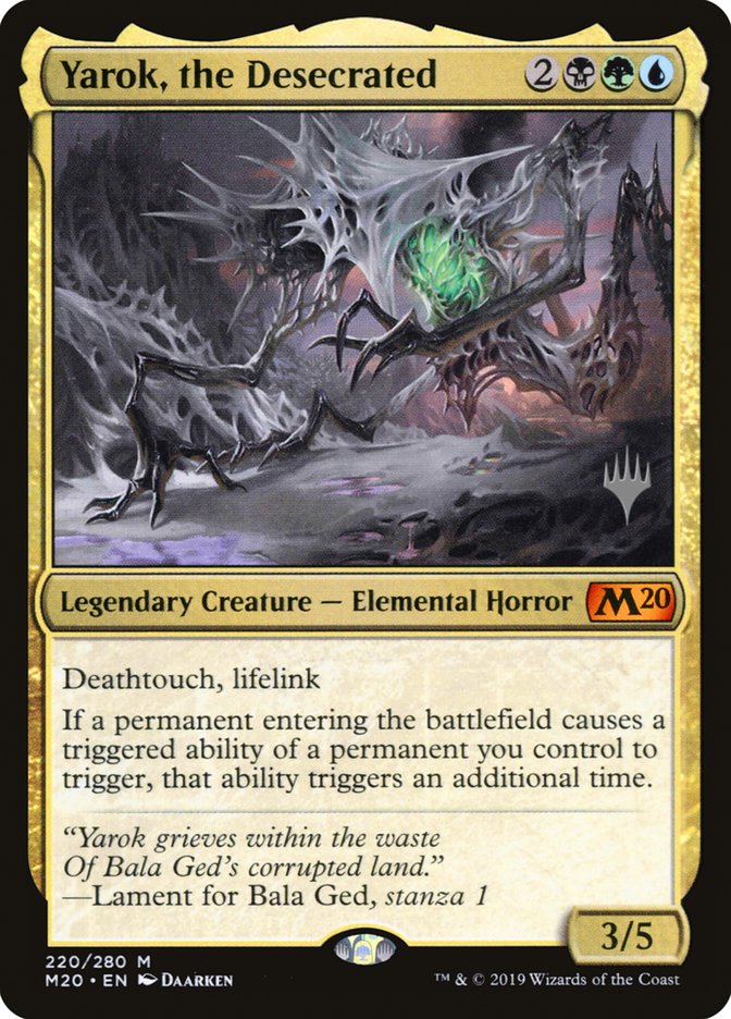 Yarok, the Desecrated [Core Set 2020 Promos] | Game Haven TX