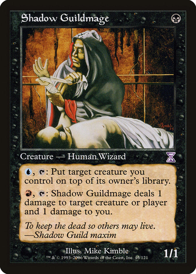 Shadow Guildmage [Time Spiral Timeshifted] | Game Haven TX