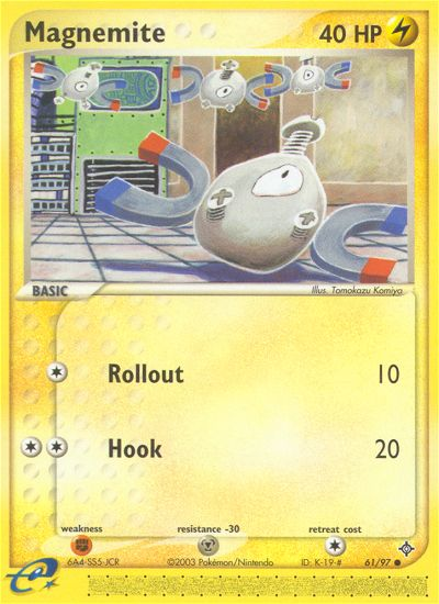 Magnemite (61/97) [EX: Dragon] | Game Haven TX