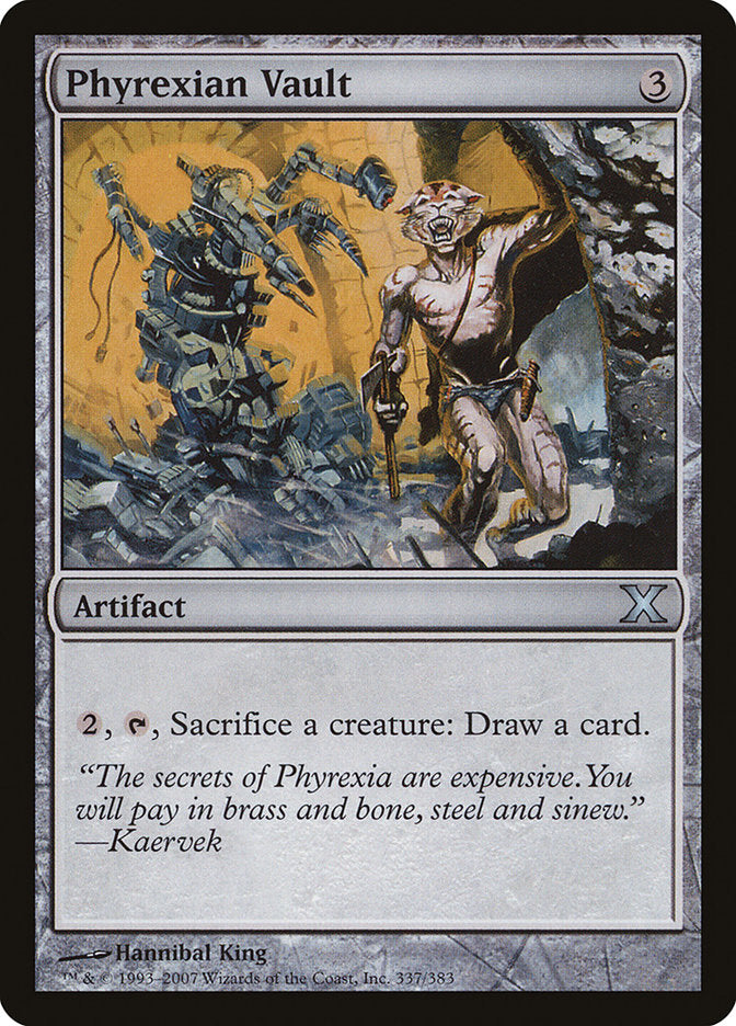 Phyrexian Vault [Tenth Edition] | Game Haven TX