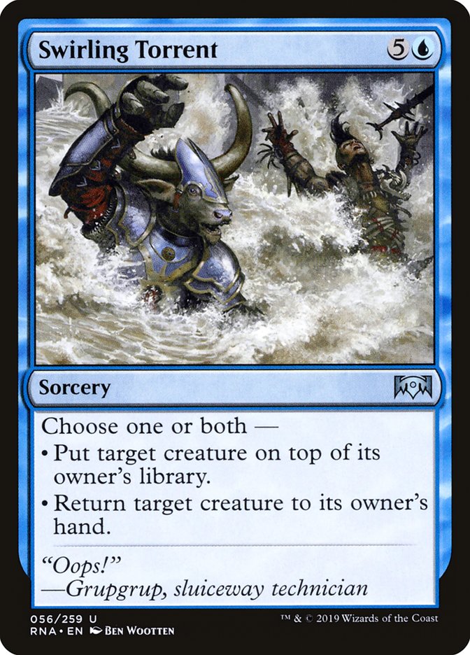 Swirling Torrent [Ravnica Allegiance] | Game Haven TX