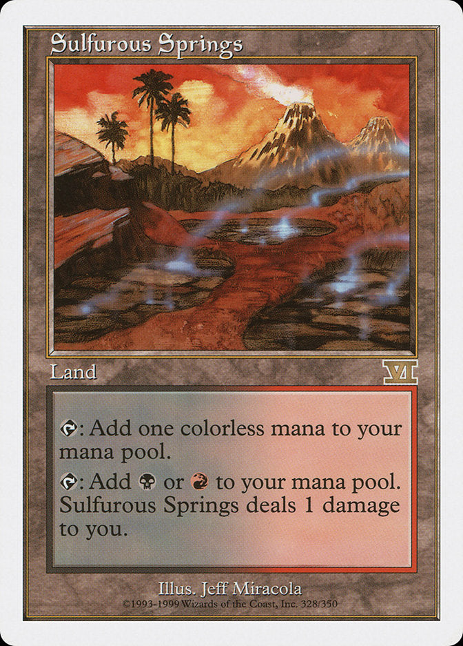 Sulfurous Springs [Classic Sixth Edition] | Game Haven TX