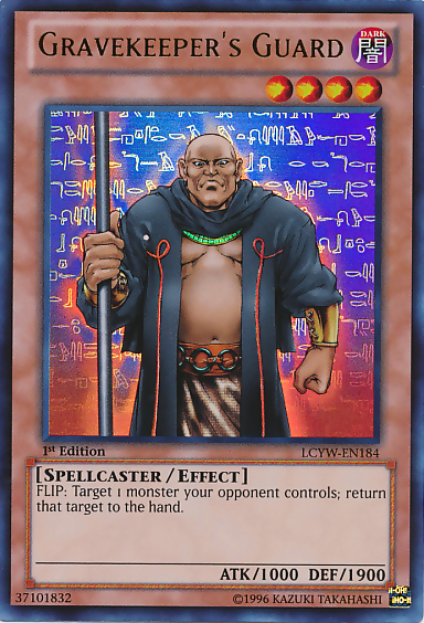 Gravekeeper's Guard [LCYW-EN184] Ultra Rare | Game Haven TX