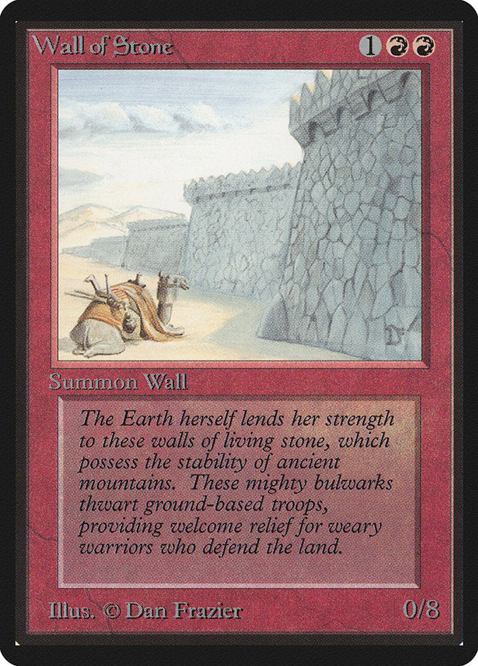 Wall of Stone [Limited Edition Beta] | Game Haven TX