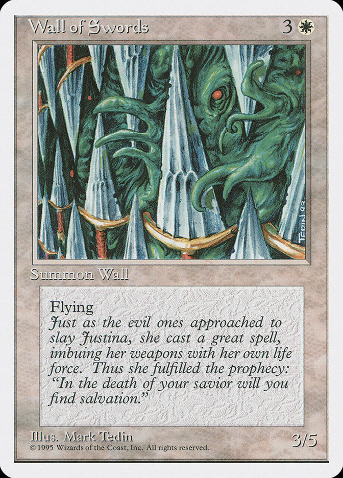 Wall of Swords [Fourth Edition] | Game Haven TX