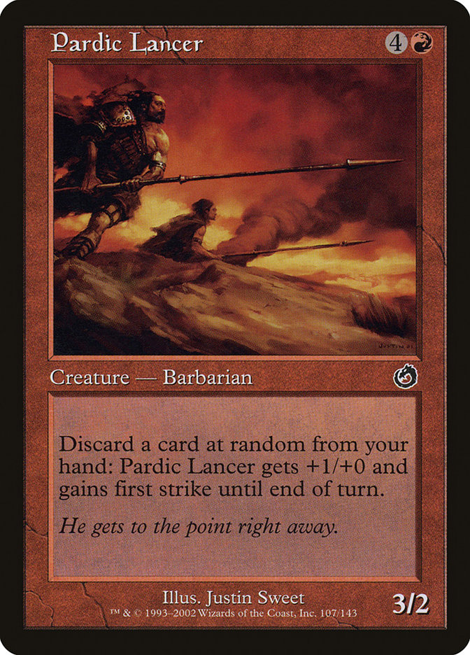 Pardic Lancer [Torment] | Game Haven TX