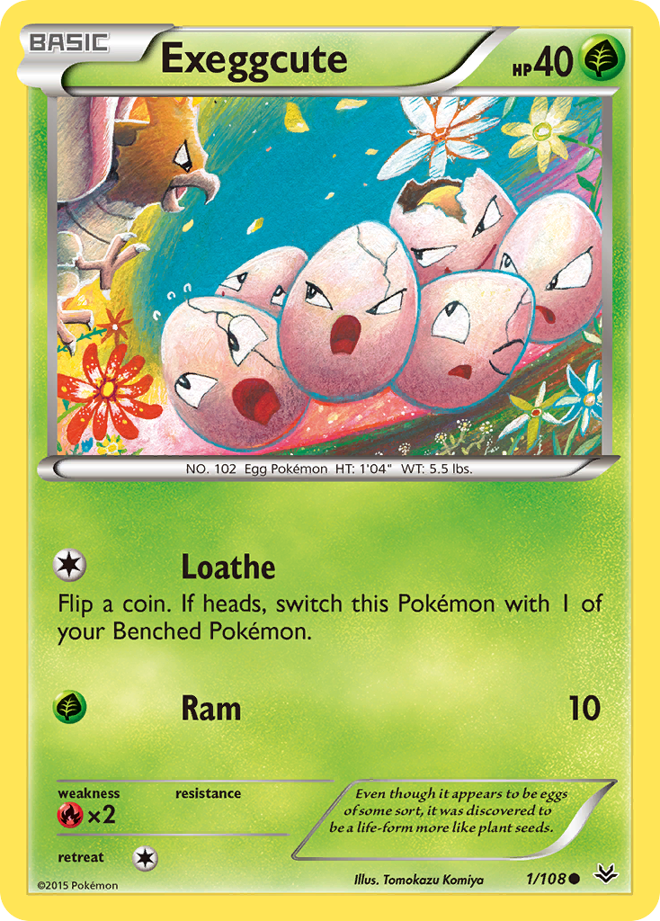Exeggcute (1/108) [XY: Roaring Skies] | Game Haven TX