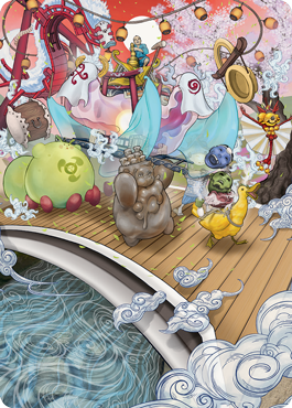 March of Otherworldly Light Art Card [Kamigawa: Neon Dynasty Art Series] | Game Haven TX
