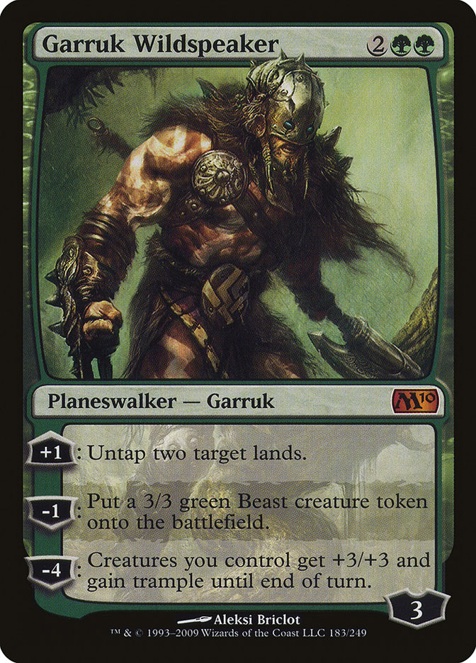 Garruk Wildspeaker [Magic 2010] | Game Haven TX