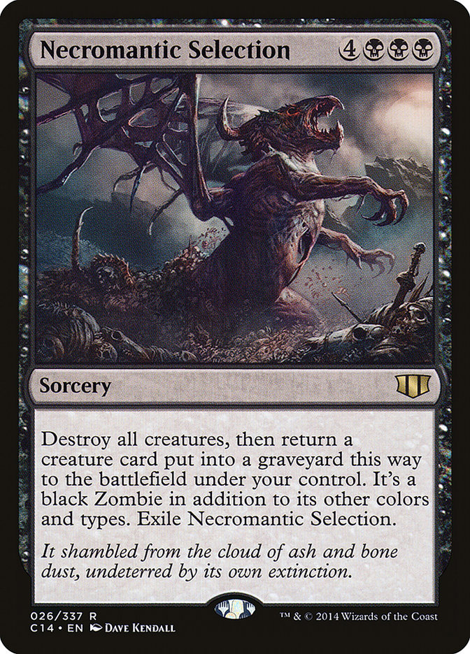 Necromantic Selection [Commander 2014] | Game Haven TX
