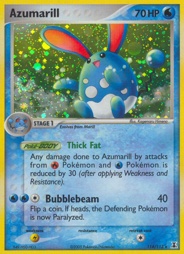 Azumarill (114/113) [EX: Delta Species] | Game Haven TX