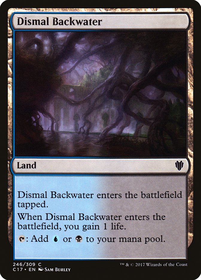 Dismal Backwater [Commander 2017] | Game Haven TX