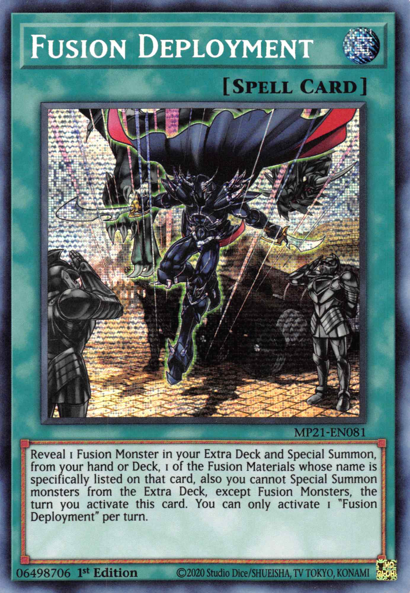 Fusion Deployment [MP21-EN081] Prismatic Secret Rare | Game Haven TX