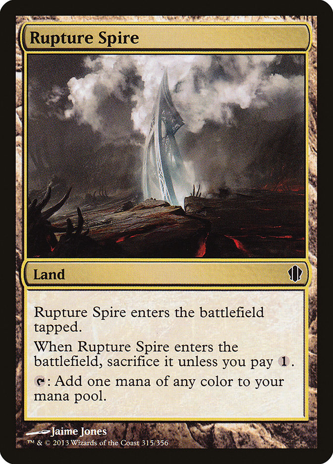Rupture Spire [Commander 2013] | Game Haven TX