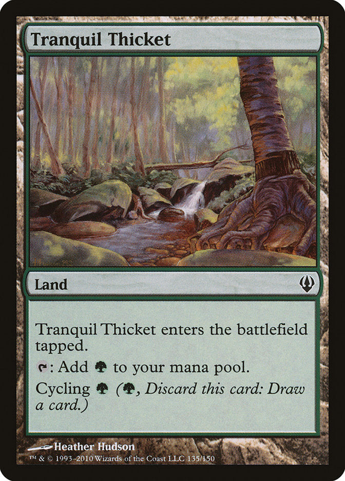 Tranquil Thicket [Archenemy] | Game Haven TX