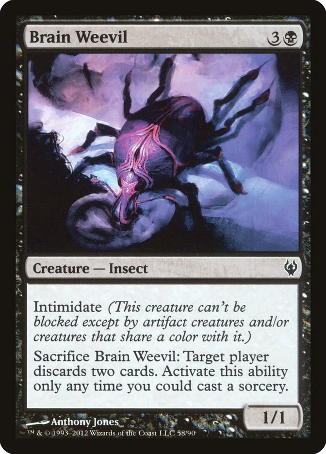 Brain Weevil [Duel Decks: Izzet vs. Golgari] | Game Haven TX