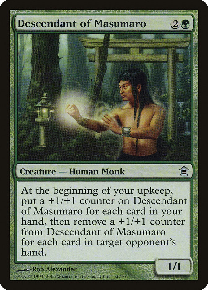Descendant of Masumaro [Saviors of Kamigawa] | Game Haven TX