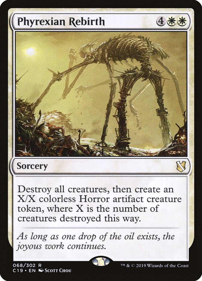 Phyrexian Rebirth [Commander 2019] | Game Haven TX