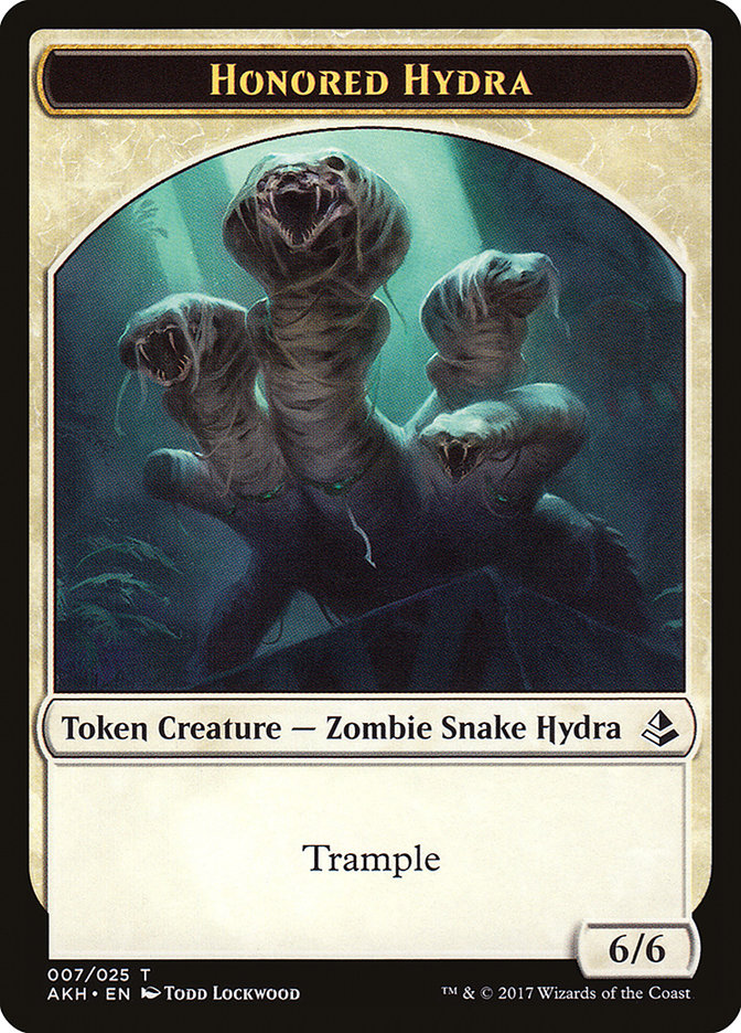 Honored Hydra Token [Amonkhet Tokens] | Game Haven TX