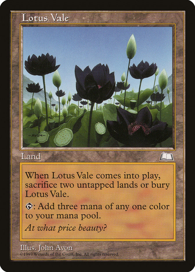 Lotus Vale [Weatherlight] | Game Haven TX
