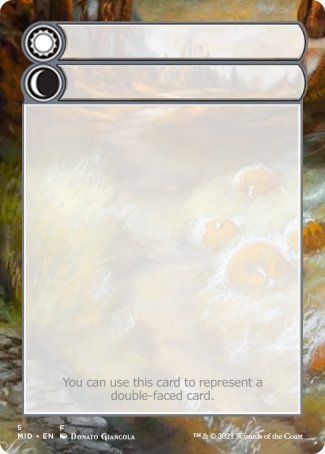 Helper Card (5/9) [Innistrad: Midnight Hunt Tokens] | Game Haven TX