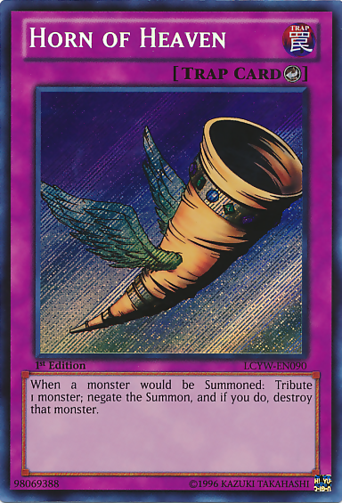 Horn of Heaven [LCYW-EN090] Secret Rare | Game Haven TX
