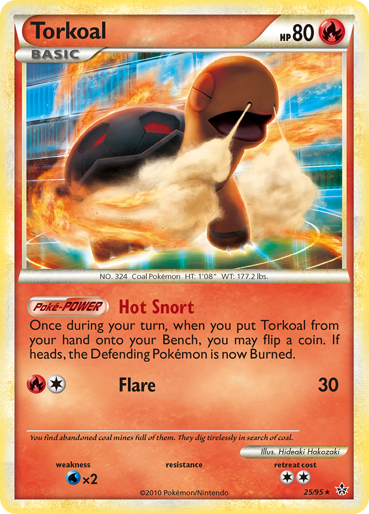 Torkoal (25/95) [HeartGold & SoulSilver: Unleashed] | Game Haven TX