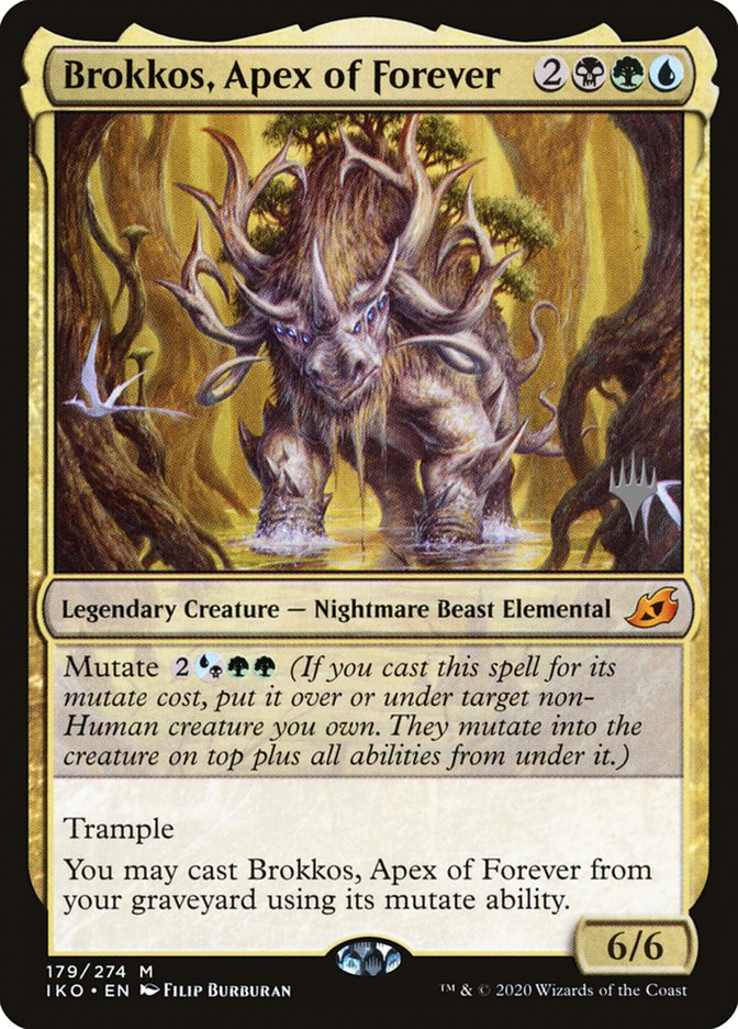 Brokkos, Apex of Forever (Promo Pack) [Ikoria: Lair of Behemoths Promos] | Game Haven TX