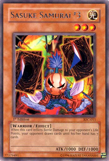 Sasuke Samurai #3 [IOC-011] Rare | Game Haven TX