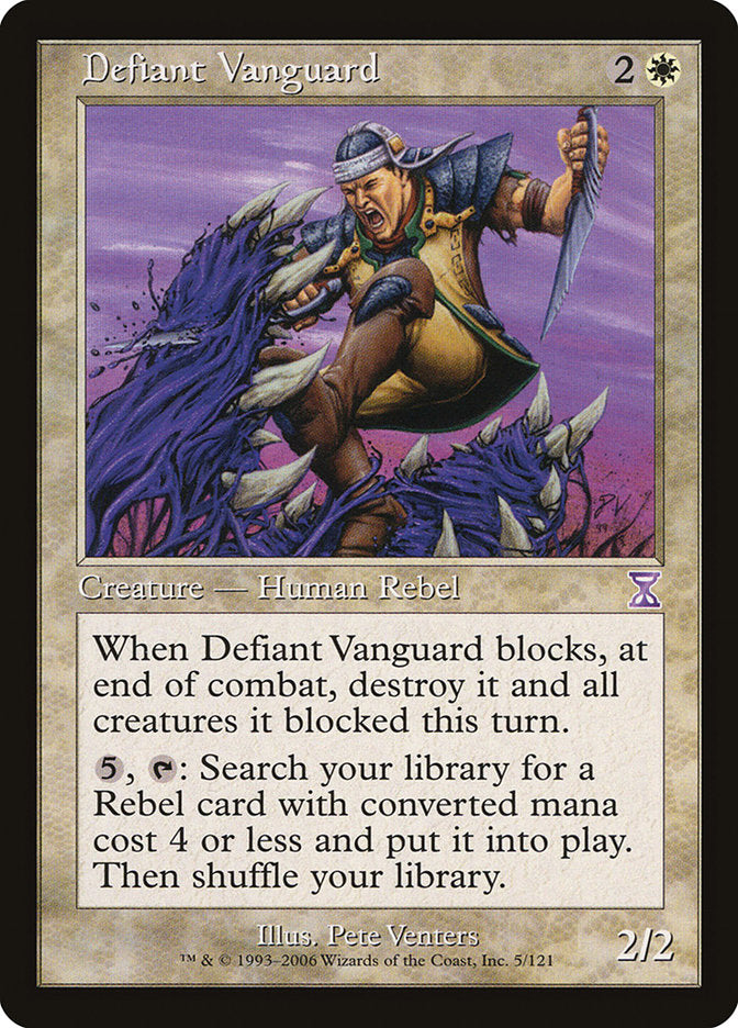 Defiant Vanguard [Time Spiral Timeshifted] | Game Haven TX