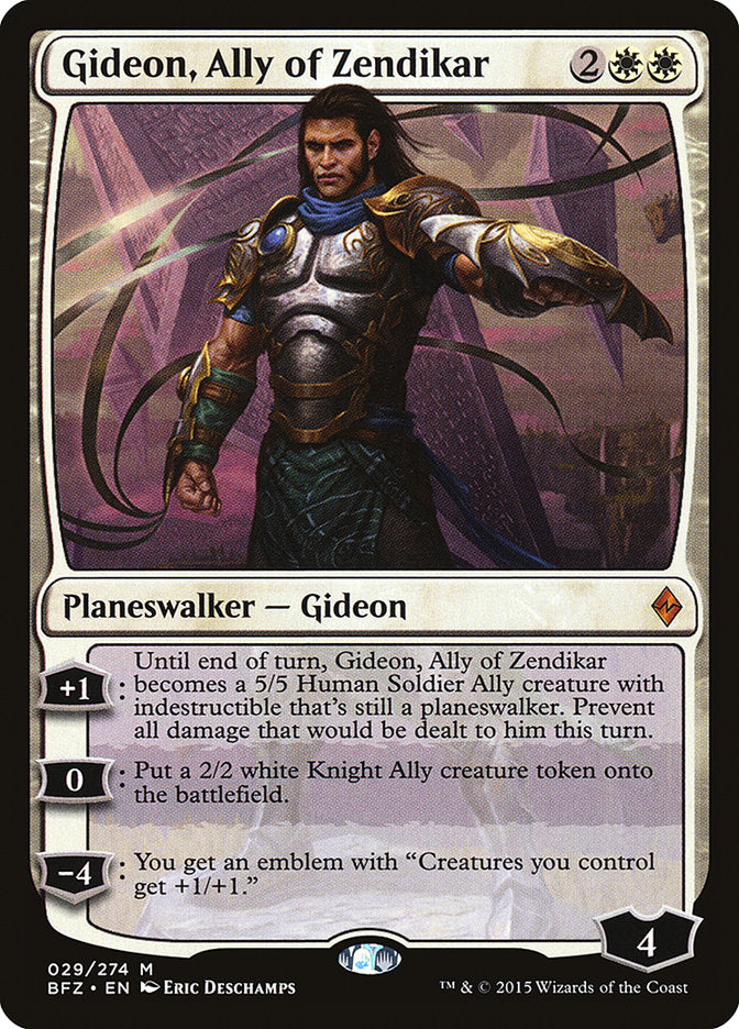 Gideon, Ally of Zendikar [Battle for Zendikar] | Game Haven TX