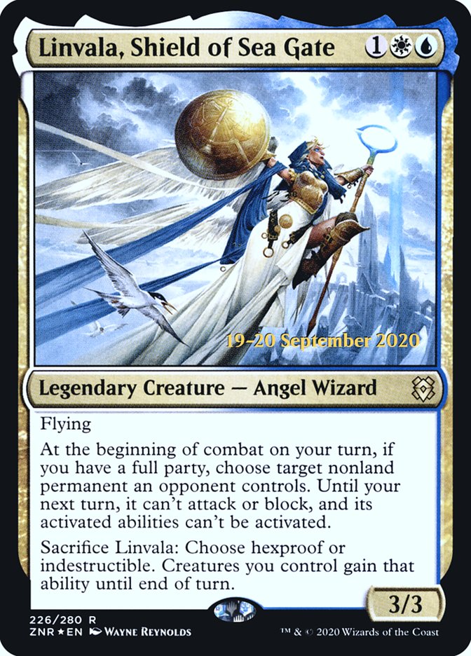 Linvala, Shield of Sea Gate [Zendikar Rising Promos] | Game Haven TX