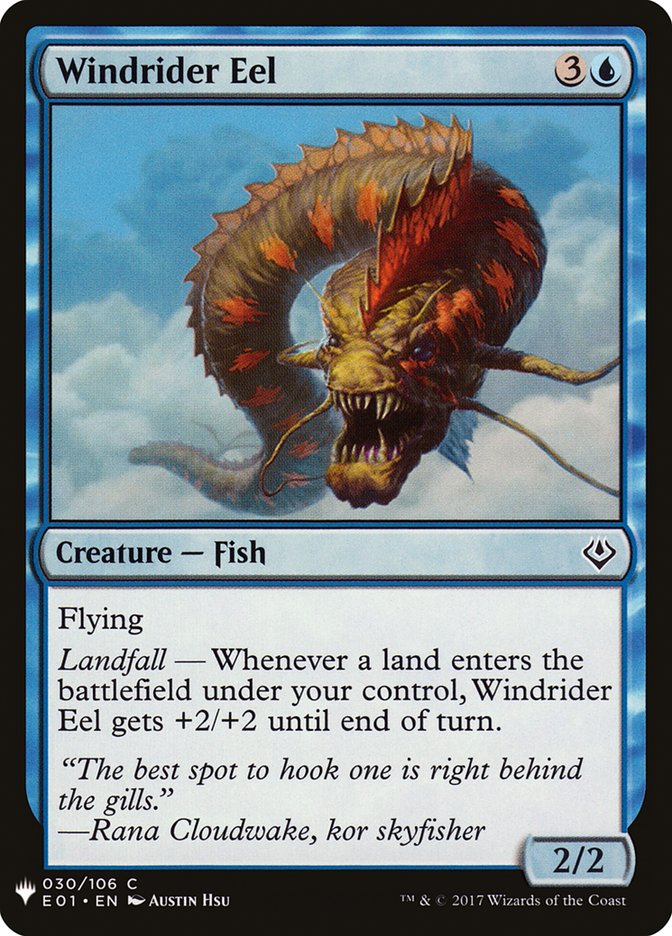 Windrider Eel [Mystery Booster] | Game Haven TX