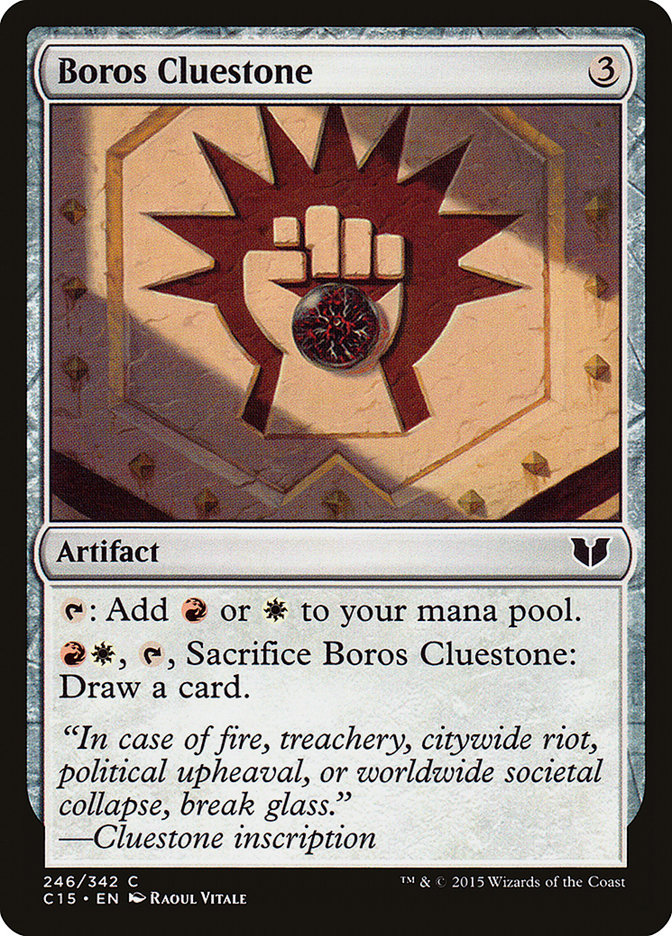 Boros Cluestone [Commander 2015] | Game Haven TX