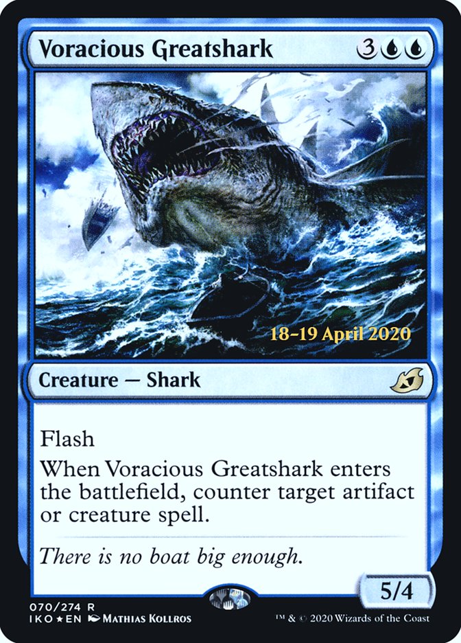 Voracious Greatshark [Ikoria: Lair of Behemoths Promos] | Game Haven TX