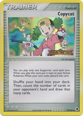 Copycat (73/101) (Stamped) [EX: Dragon Frontiers] | Game Haven TX