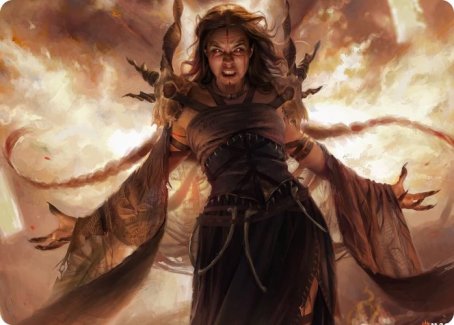 Dragon's Rage Channeler Art Card [Modern Horizons 2 Art Series] | Game Haven TX