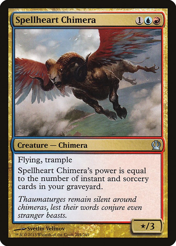 Spellheart Chimera [Theros] | Game Haven TX