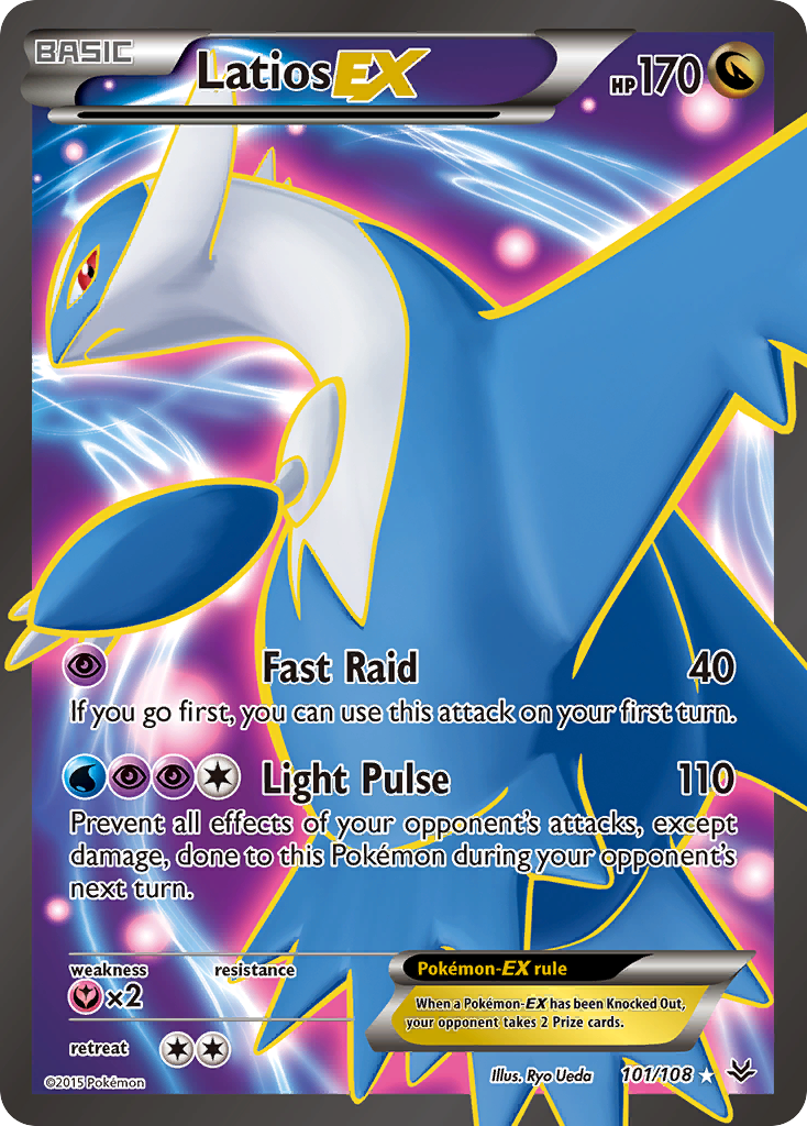 Latios EX (101/108) [XY: Roaring Skies] | Game Haven TX