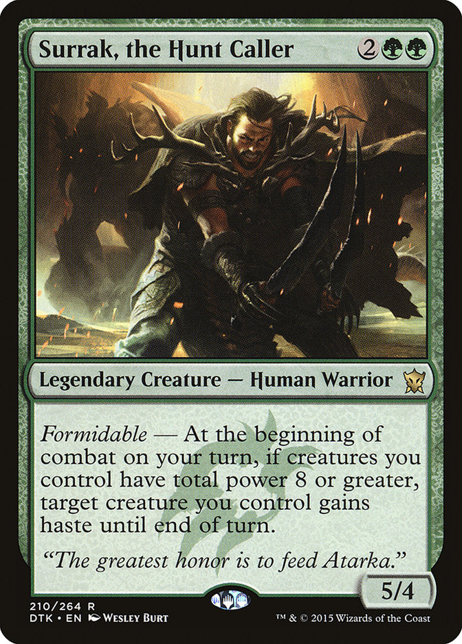 Surrak, the Hunt Caller [Dragons of Tarkir] | Game Haven TX